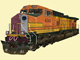 MSTS BNSF 4340 Dash9-44 CW Locomotive