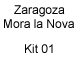 Actualización Zaragoza - Mora la Nova Kit 01