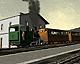 Locomotora Abad Deás Nº 5 y Coche AB-13