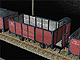 Vagón bordes altos de FEVE Xfh 3339 con garita